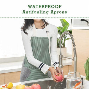 Adjustable Erasable Waterproof Kitchen Apron