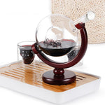 Globe Glass Wine Whiskey Decanter