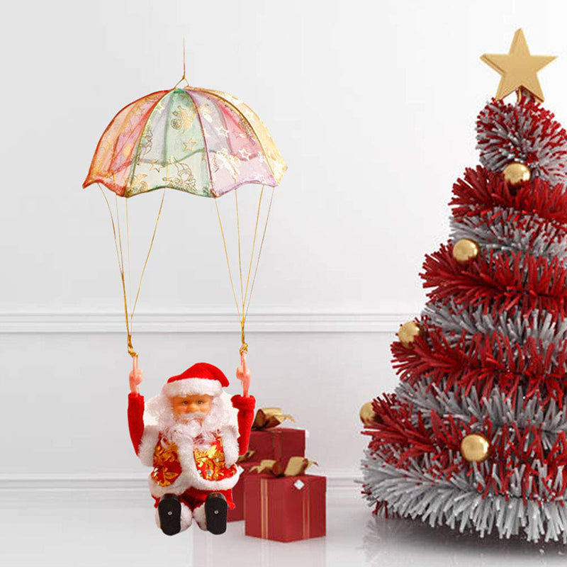 Parachute Santa- Christmas decoration