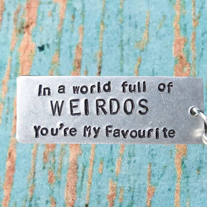 [Christmas Sale] 'You're My FAVOURITE' Funny Keychain