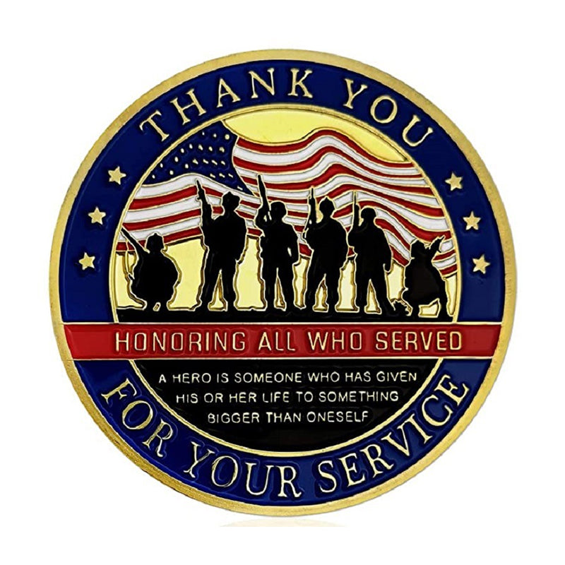 (Pre-sale) ”Thank You for Your Service“ Souvenir Coin