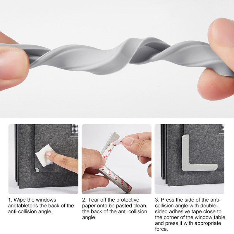 Anti-collision Right-angle Silicone Corner Protector