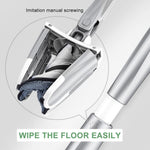 Rotatable X-shaped Hands-free Tablet Mop