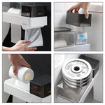 Waterproof storage tissue box