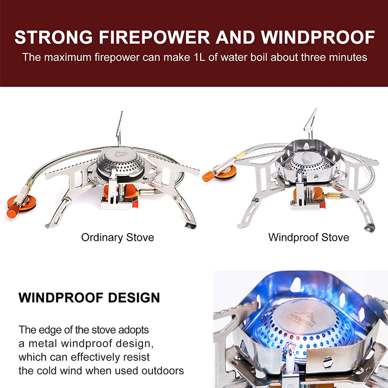 Windproof Camping Gas Stove