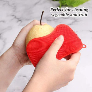 Silicone Kitchen Dishwashing Brush