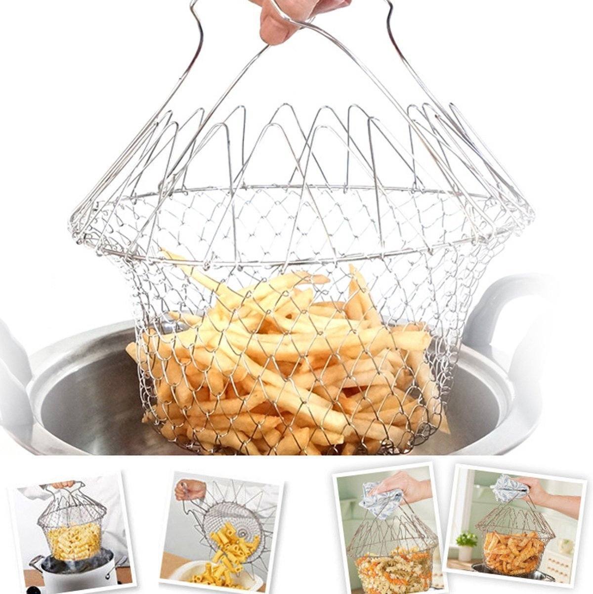 Hirundo Stainless Steel Chef Basket