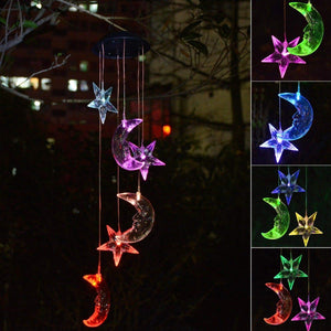 Moon & Stars Solar Light