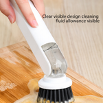 Pot Brush with Soap Dispenser