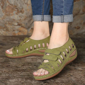 Woman Summer Velcro Sandals