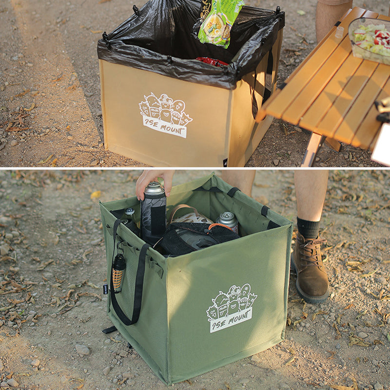 Multifunctional Collapsible Trash Can