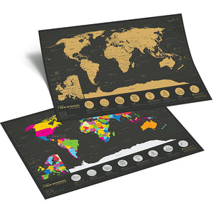 Scratch the World Map