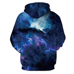 3D Galaxy Printed Hoodie