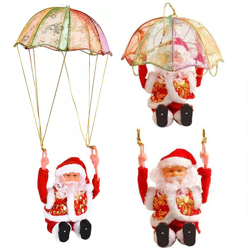 Parachute Santa- Christmas decoration