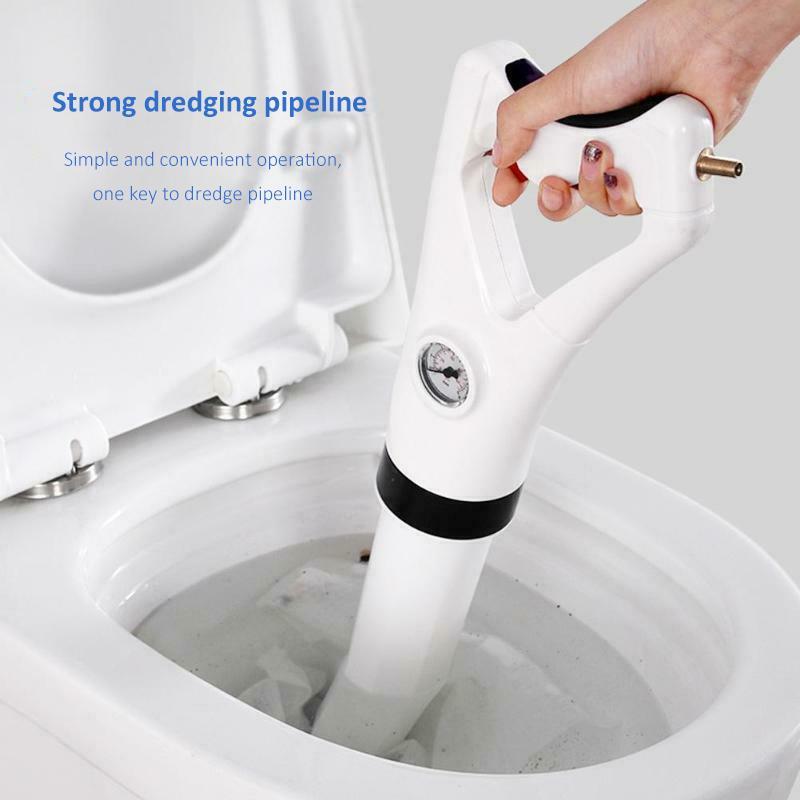 Powerful Air Blaster Plunger – White