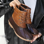 Waterproof high-top plus velvet snow boots