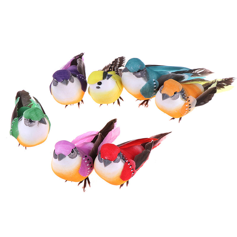 Artificial Birds Home Ornament