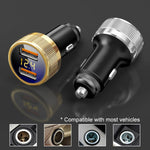 Dual USB Charging Car Cigarette Lighter