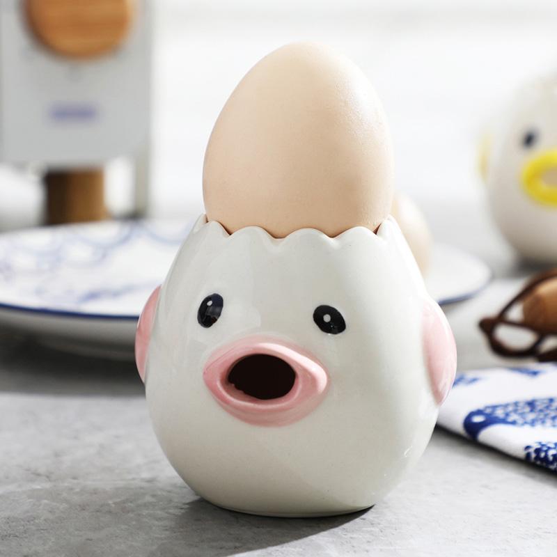 Cartoon Egg Yolk White Separator