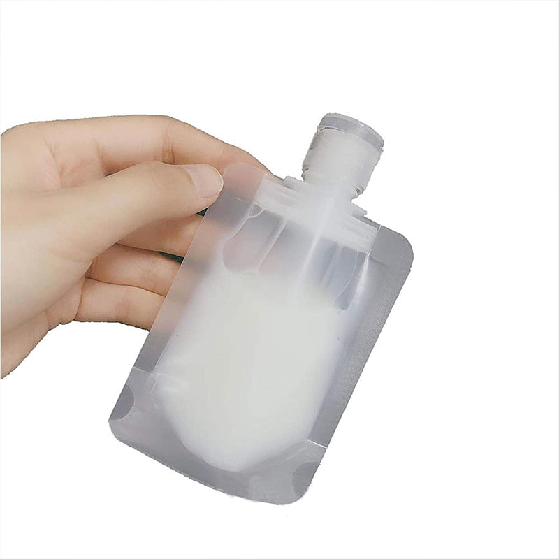 Portable Travel Fluid Dispensing Packing Bag