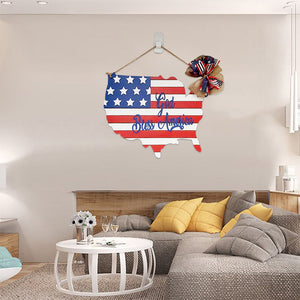 America Flag Decorative Board