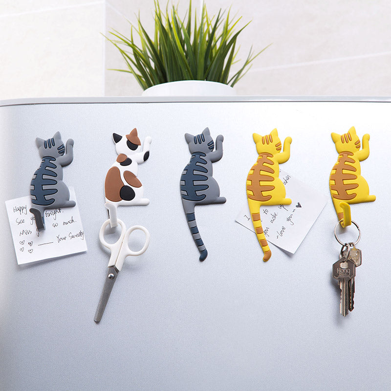 Magnetic Cartoon Hooks Fridge Magnets