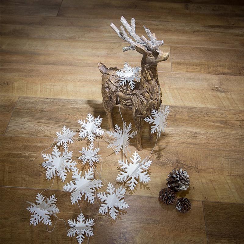 3D Snowflake Decorations (6/12 PCs)