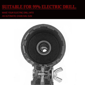 Electric Drill Chain Nail Gun Adapter