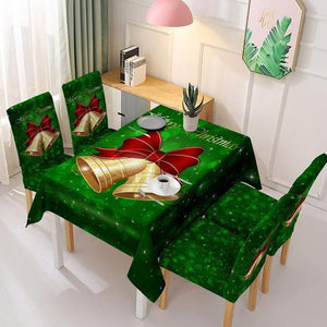 Christmas Tablecloth Chair Cover Decoration