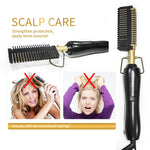 Heating Straight Curling Hair Comb