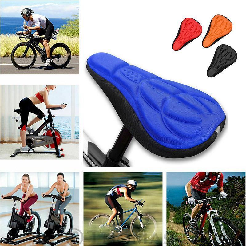 3D Silicone Soft Bike Seat Saddle Cover