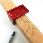 50-Hole Positioning T-type Ruler