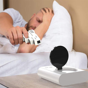 Gun Target Shoot Alarm Clock