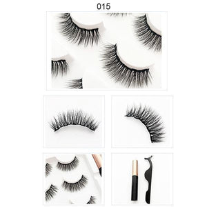 Eyelashes for magnetic eyeliner