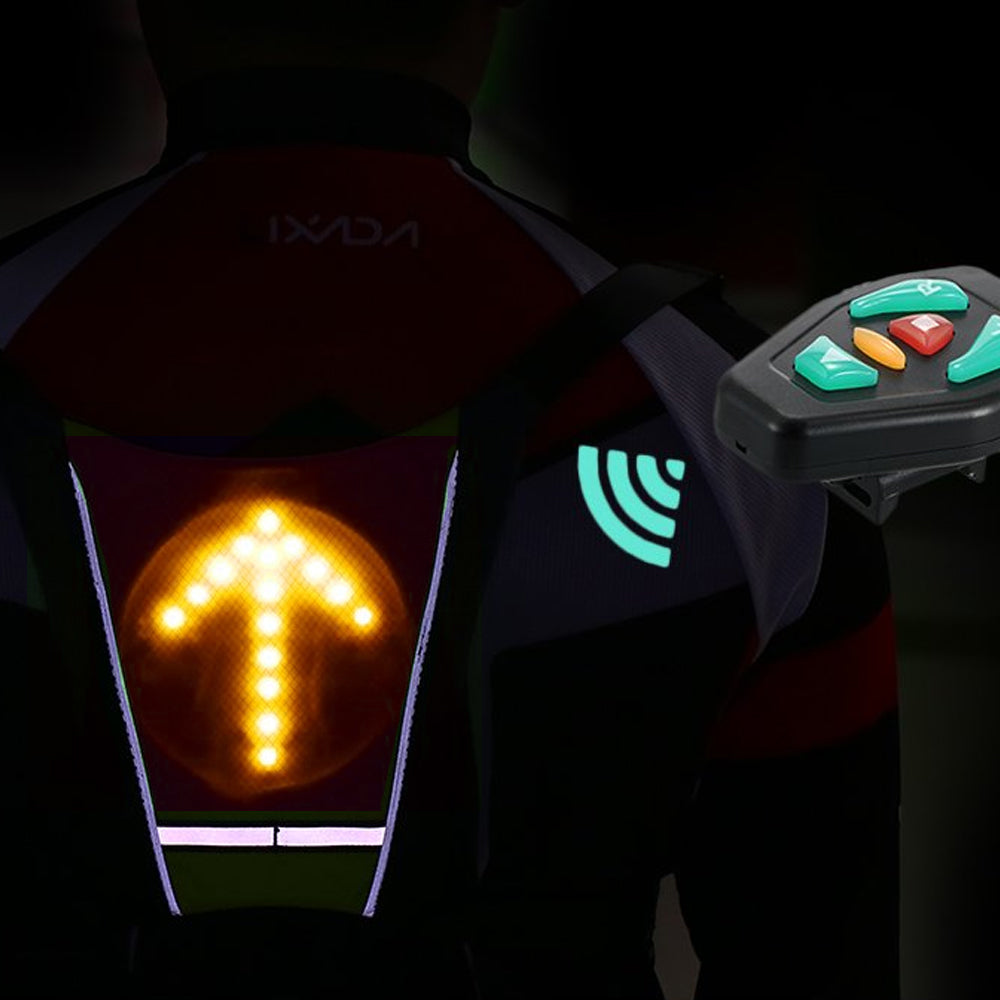 Reflective LED Signal Vest