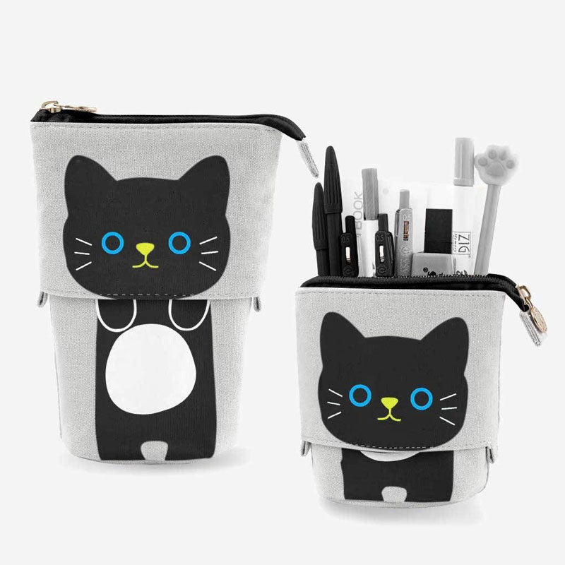 Cat Sliding Pencil Case