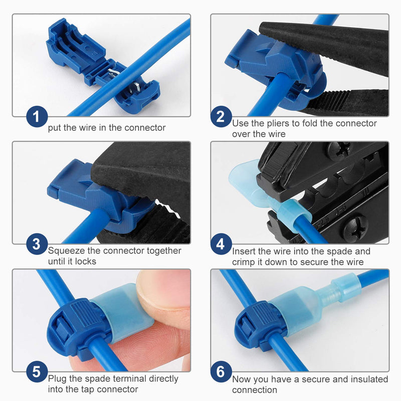 T-Tap Wire Connectors Kit