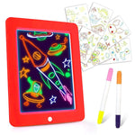 3D LED Luminous Magic Drawing Pad Toys