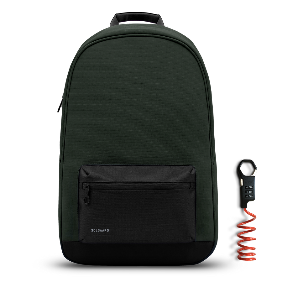 Granada Green | Daypack w/ lock