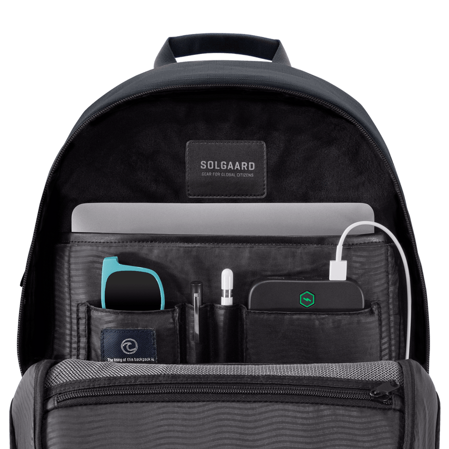 Baltic Black | Daypack w/ lock