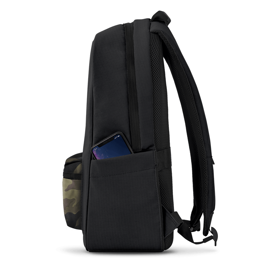 Baltic Black Camo | Daypack w/ lock