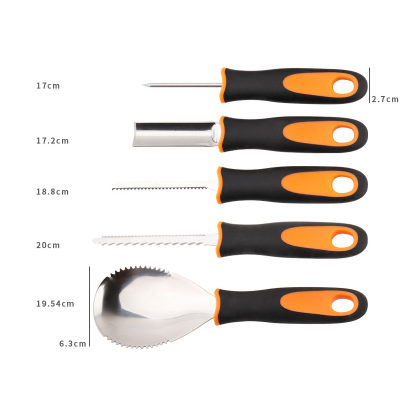 Pumpkin Carving Kit Stainless Steel Carving Tools Set