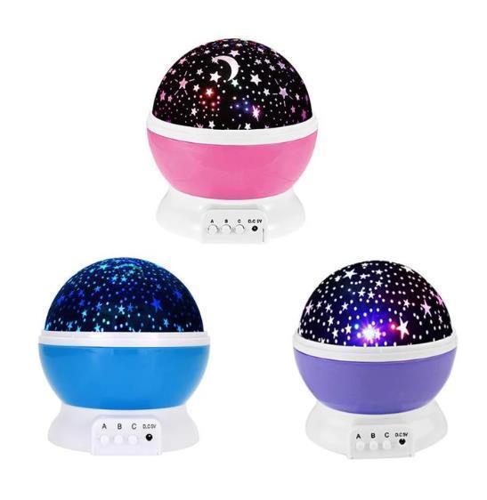 Night Light Romantic Starry Sky LED Projector Lamp