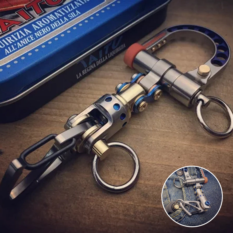 Cyberpunk Metal Keychain