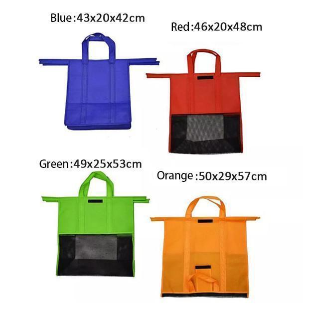 4 in 1 reusable shopping cart bags