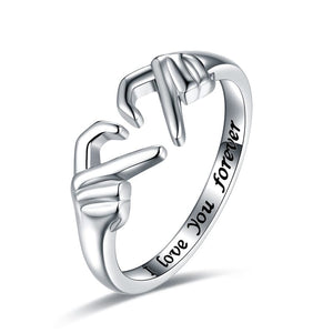 ‘I Love You Forever’ Heart Ring