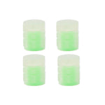 Universal Fluorescent Tire Valve Caps, 4PCS